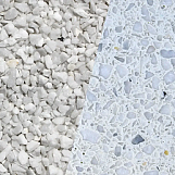 Мраморный щебень в производстве бетонно-мозаичной плиты Мраморный щебень в производстве бетонно-мозаичной плиты